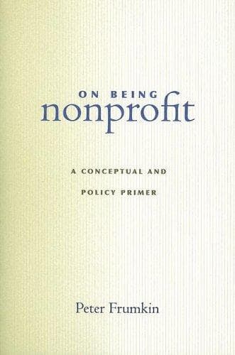Tapa de On Being Nonprofit