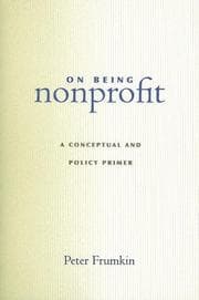 Tapa de On Being Nonprofit