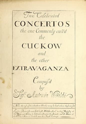 Tapa de Two celebrated concertos
