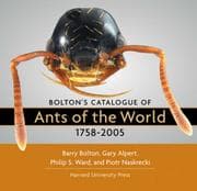 Tapa de Bolton's Catalogue of Ants of the World