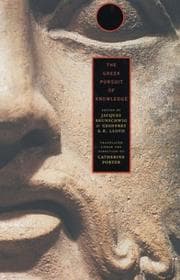 Tapa de The Greek pursuit of knowledge