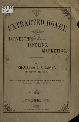 Tapa de Extracted honey
