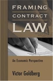 Tapa de Framing Contract Law