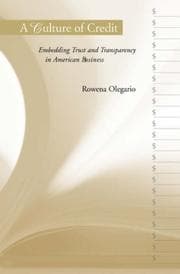 Tapa de A Culture of Credit
