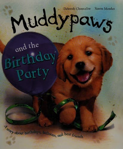 Tapa de Muddypaws and the birthday party