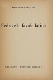 Tapa de Fedro e la favola latina
