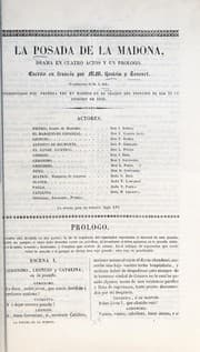 Tapa de La posada de la Madona