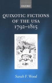 Tapa de Quixotic Fictions of the USA 1792-1815