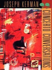 Tapa de Concerto Conversations