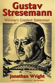 Tapa de Gustav Stresemann