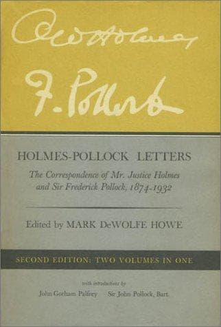 Tapa de Holmes-Pollock Letters