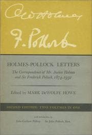 Tapa de Holmes-Pollock Letters