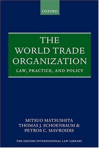 Tapa de The World Trade Organization