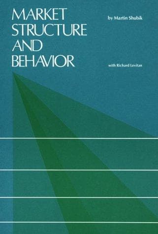 Tapa de Market structure and behavior