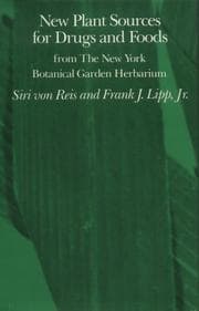 Tapa de New plant sources for drugs and foods from the New York Botanical Garden Herbarium