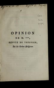 Tapa de Opinion