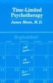Tapa de Time-Limited Psychotherapy