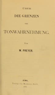 Tapa de ©ber die Grenzen der Tonwahrnehmung