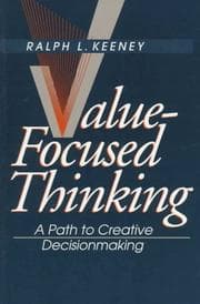Tapa de Value-focused thinking
