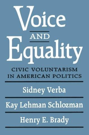 Tapa de Voice and equality