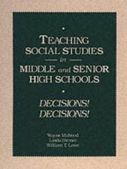 Tapa de Teaching Social Studies in Middle and Senior High Schools
