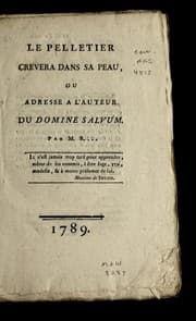 Tapa de Le Pelletier crevera dans sa peau