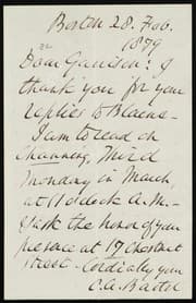 Tapa de [Letter to] Dear Garrison