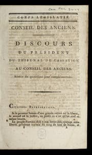 Tapa de ... Discours
