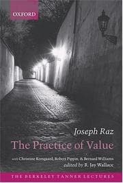 Tapa de The practice of value