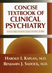 Tapa de Concise textbook of clinical psychiatry