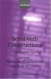Tapa de Serial verb constructions