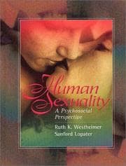Tapa de Human sexuality