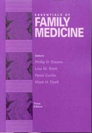 Tapa de Essentials of family medicine