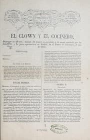 Tapa de El clown y el cocinero