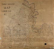 Tapa de Farm house map, Larue Co., Ky