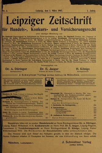 Tapa de Der begriff des versicherungsvertrages