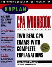 Tapa de Kaplan CPA Workbook