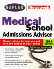 Tapa de Kaplan Newsweek Medical School Admissions Adviser 1999