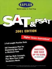 Tapa de Kaplan SAT & PSAT 2001 (Sat & Psat (Kaplan), 2001)