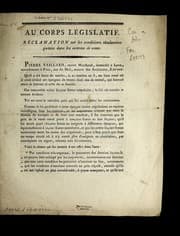 Tapa de Au Corps le gislatif