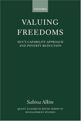 Tapa de Valuing Freedoms