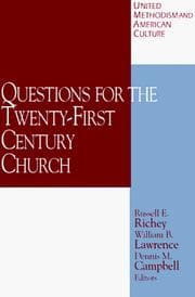 Tapa de Questions for the twenty-first century church