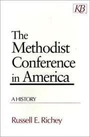 Tapa de The Methodist Conference in America