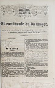 Tapa de El confidente de su muger
