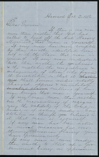 Tapa de [Letter to] Dear Garrison