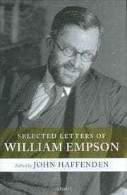 Tapa de Selected Letters of William Empson