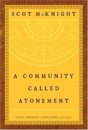 Tapa de A community called atonement