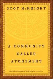 Tapa de A community called atonement