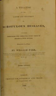 Tapa de A treatise on the nature and treatment of scrofulous diseases