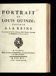 Tapa de Portrait de Louis Quinze